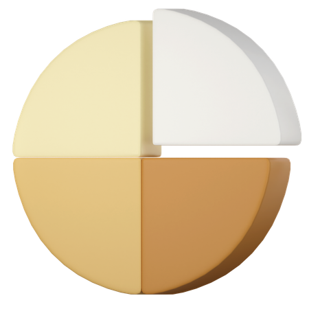 Pie Chart  3D Icon