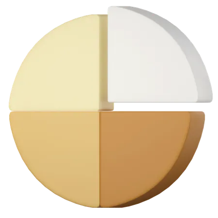 Pie Chart  3D Icon