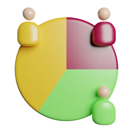 Pie Chart  3D Icon