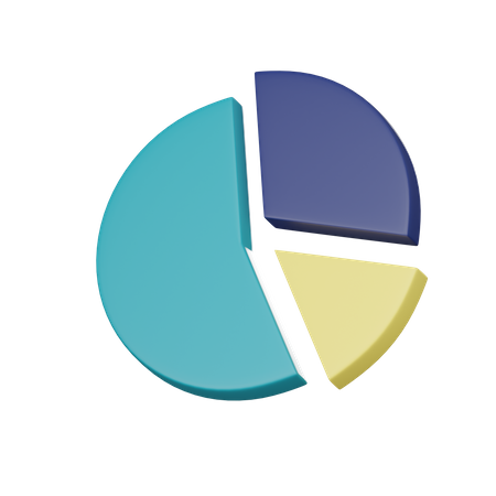 Pie Chart  3D Icon