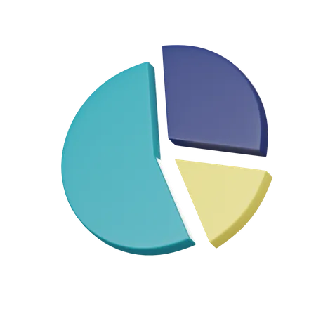 Pie Chart  3D Icon