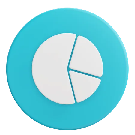 Pie Chart  3D Icon