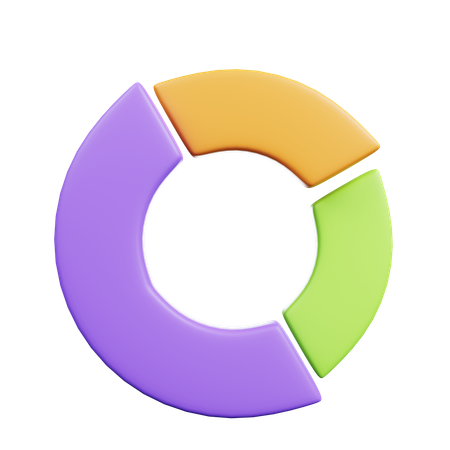 Pie Chart  3D Icon