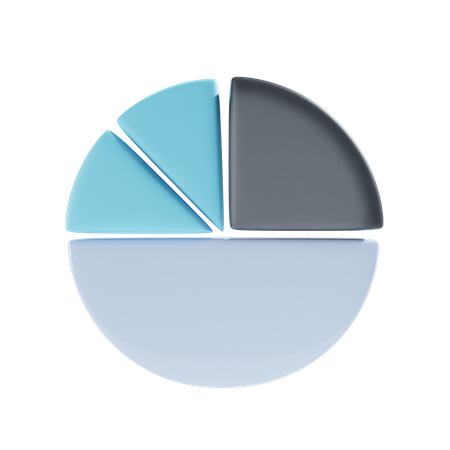 Pie Chart  3D Icon