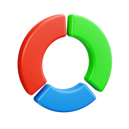 Pie Chart  3D Icon