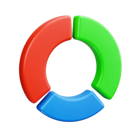 Pie Chart  3D Icon