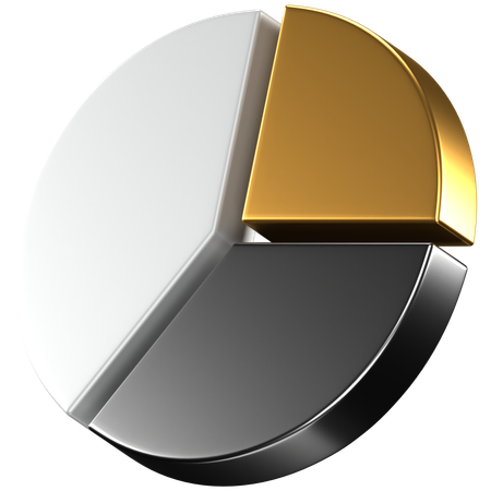 Pie Chart  3D Icon