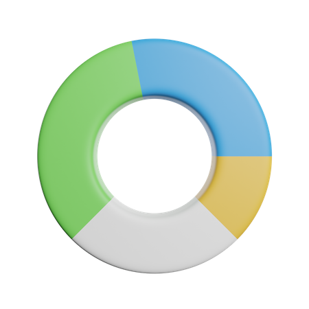 Pie Chart  3D Icon