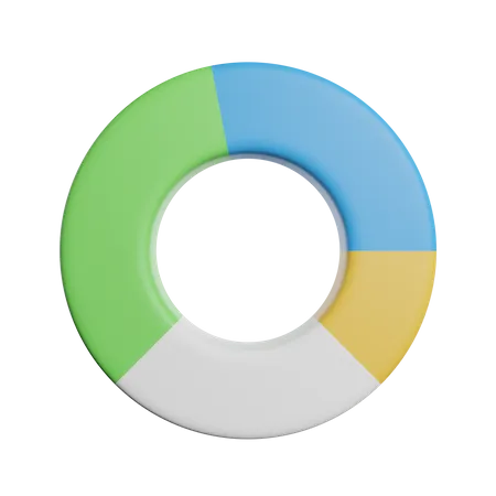 Pie Chart  3D Icon