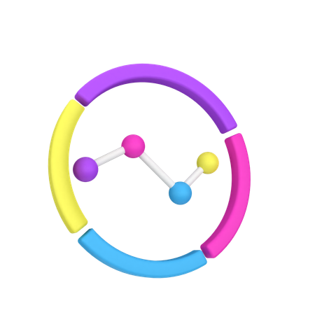 Pie Chart  3D Icon