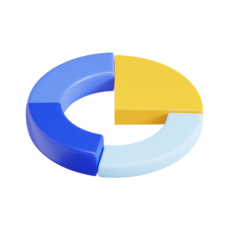 Pie Chart  3D Icon