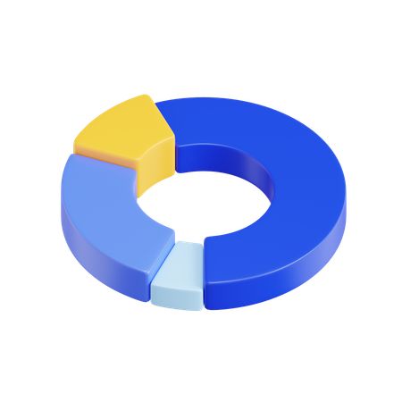 Pie Chart  3D Icon