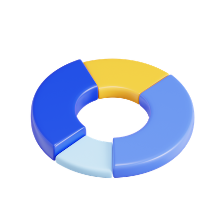 Pie Chart  3D Icon