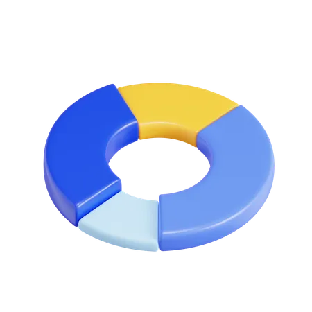 Pie Chart  3D Icon