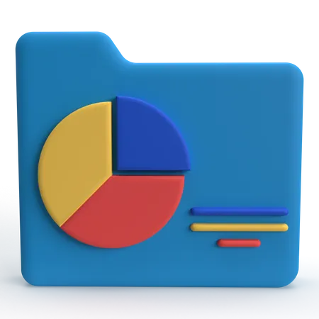 Pie Chart  3D Icon