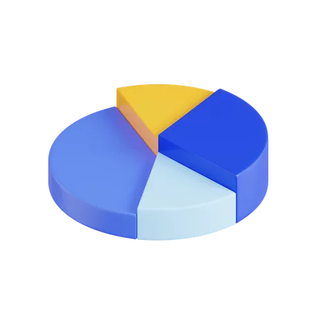 Pie Chart  3D Icon