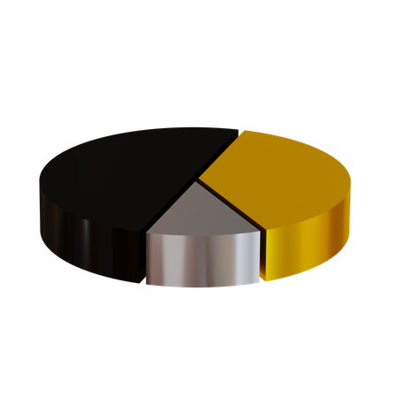 Pie Chart  3D Icon