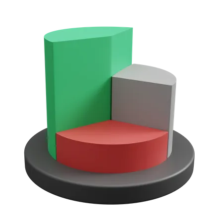 Pie Chart  3D Icon