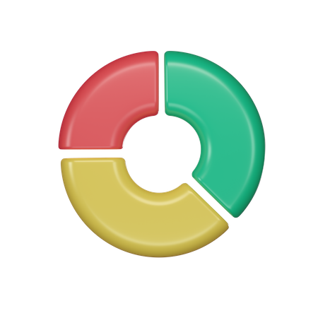 Pie Chart  3D Icon