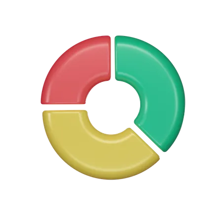 Pie Chart  3D Icon