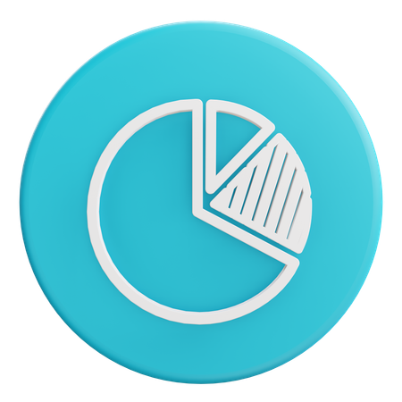 Pie Chart  3D Icon