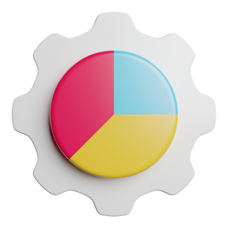 Pie Chart  3D Icon