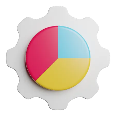 Pie Chart  3D Icon