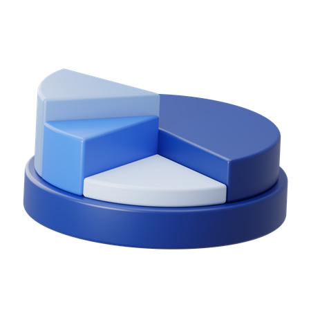 Pie Chart  3D Icon
