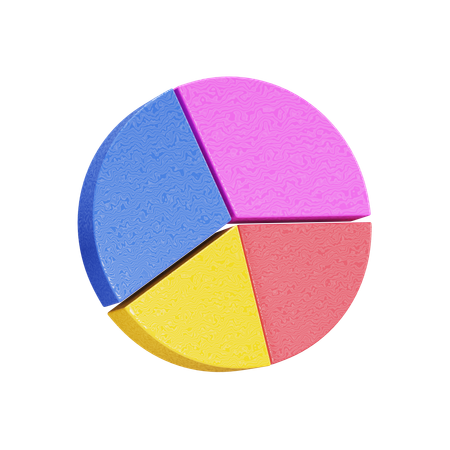 Pie Chart  3D Icon