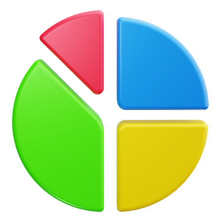 Pie Chart  3D Icon