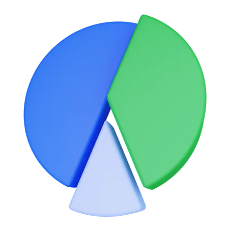 Pie Chart  3D Icon