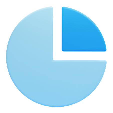 Pie Chart  3D Icon