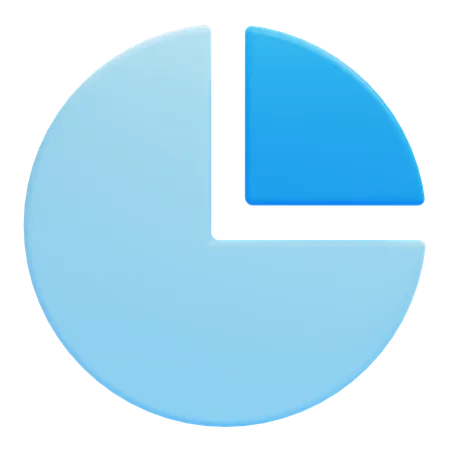 Pie Chart  3D Icon