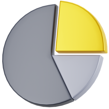 Pie Chart  3D Icon