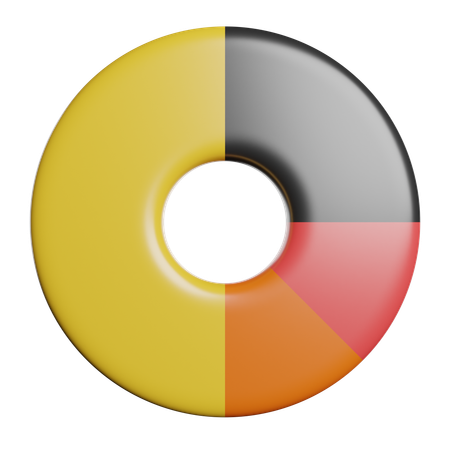 Pie Chart  3D Icon