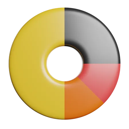 Pie Chart  3D Icon