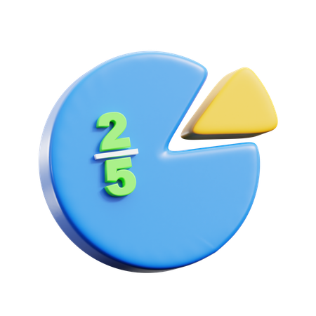 Pie Chart  3D Icon