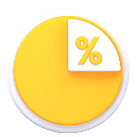 Pie Chart  3D Icon