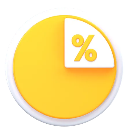 Pie Chart  3D Icon