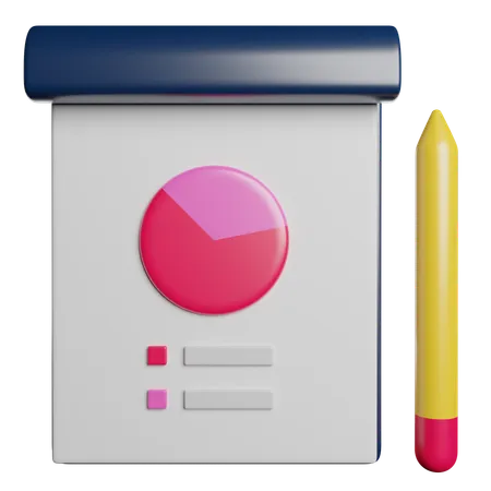 Pie Chart  3D Icon