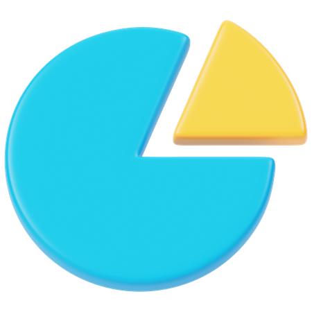 Pie Chart  3D Icon