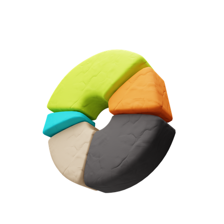 Pie Chart  3D Icon