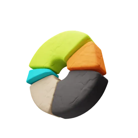 Pie Chart  3D Icon