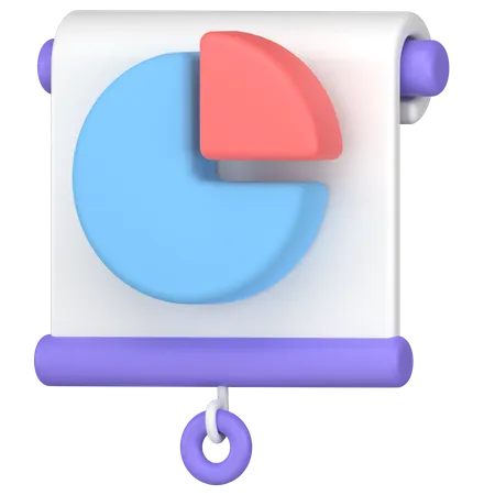 Pie Chart  3D Icon