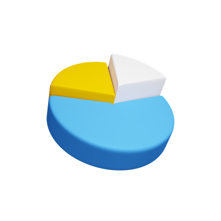 Pie Chart  3D Icon