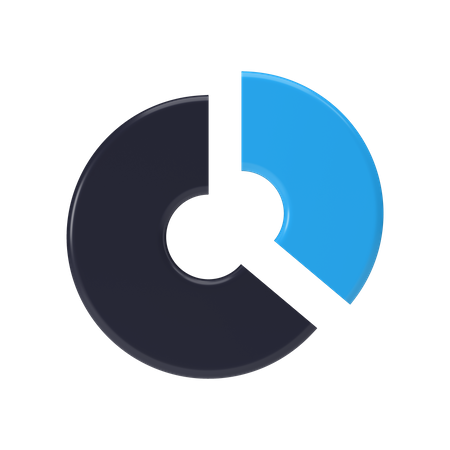 Pie chart  3D Icon