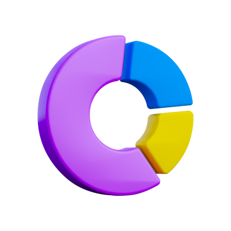 Pie Chart  3D Icon