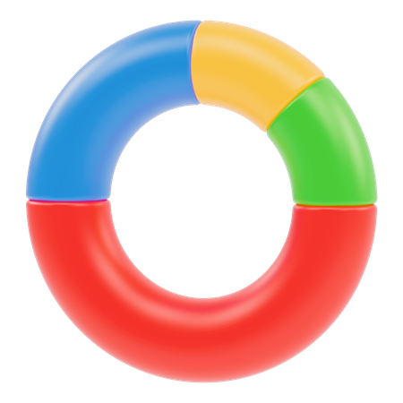 Pie Chart  3D Icon