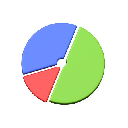 Pie Chart  3D Icon