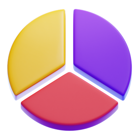 PIE CHART  3D Icon
